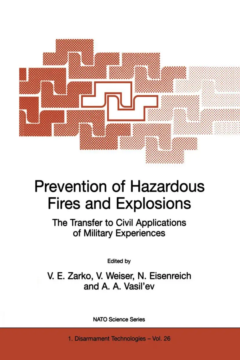Cover: 9780792357698 | Prevention of Hazardous Fires and Explosions | V. E. Zarko (u. a.) | x