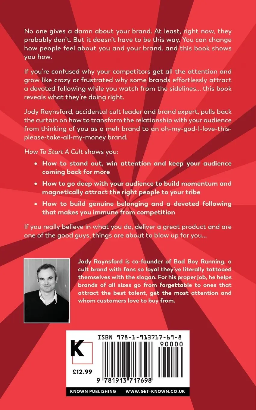 Rückseite: 9781913717698 | How To Start A Cult | Jody Raynsford | Taschenbuch | Englisch | 2022
