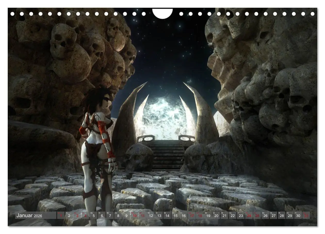 Bild: 9783457817698 | Helden, Drachen und Magie (Wandkalender 2026 DIN A4 quer), CALVENDO...