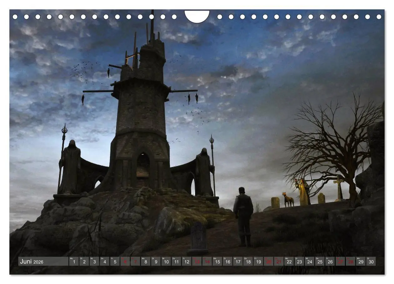 Bild: 9783457817698 | Helden, Drachen und Magie (Wandkalender 2026 DIN A4 quer), CALVENDO...