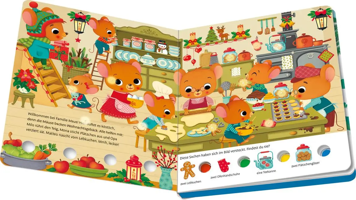 Bild: 9783473417698 | Mein großes Lichter-Wimmelbuch: Weihnachten | Sandra Grimm | Buch