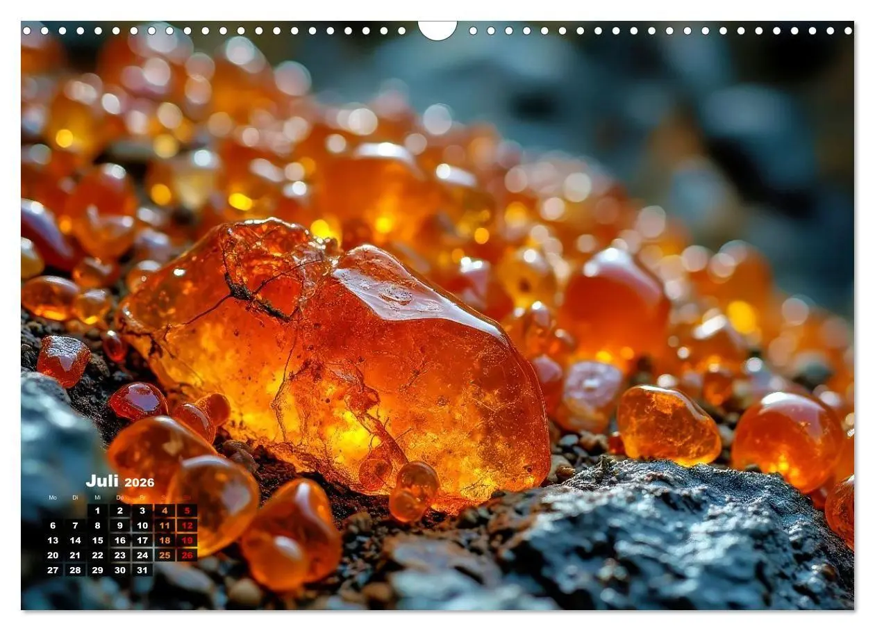 Bild: 9783516697698 | Bernstein mit Einschlüssen (Wandkalender 2026 DIN A3 quer),...