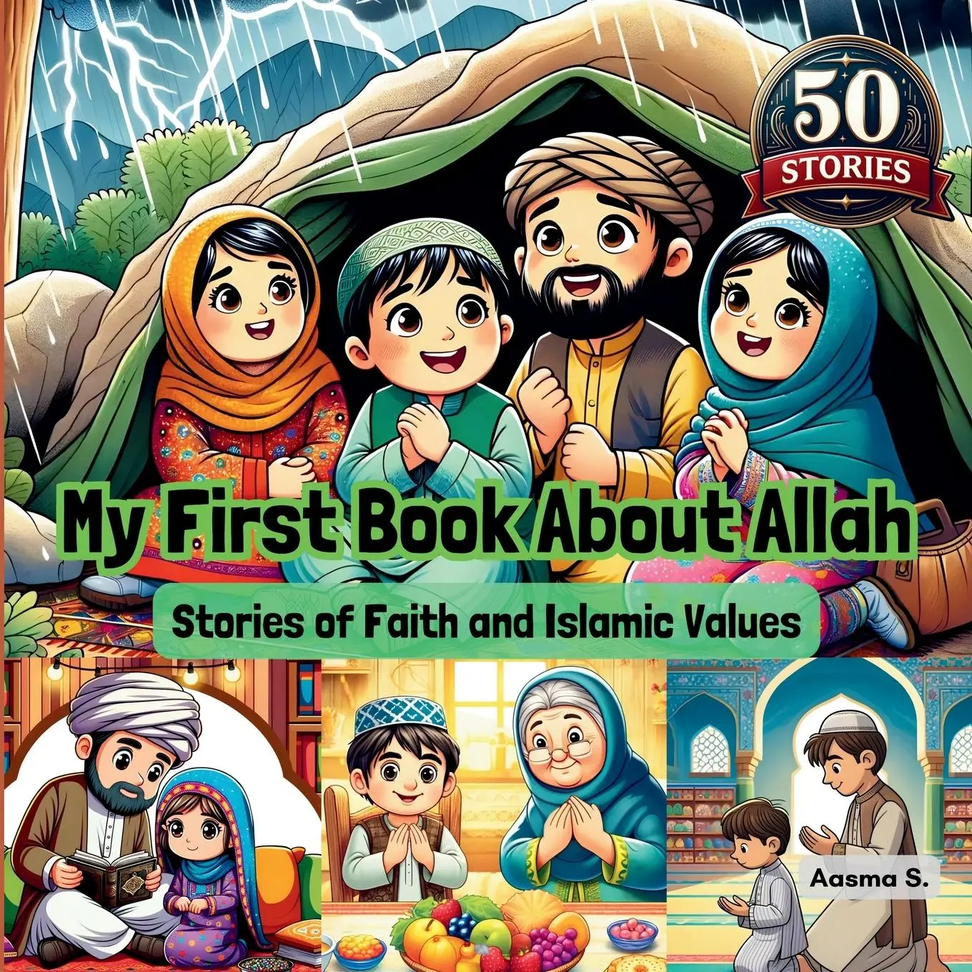 Cover: 9780369617798 | My First Book About Allah | Stories of Faith and Islamic Values | S.