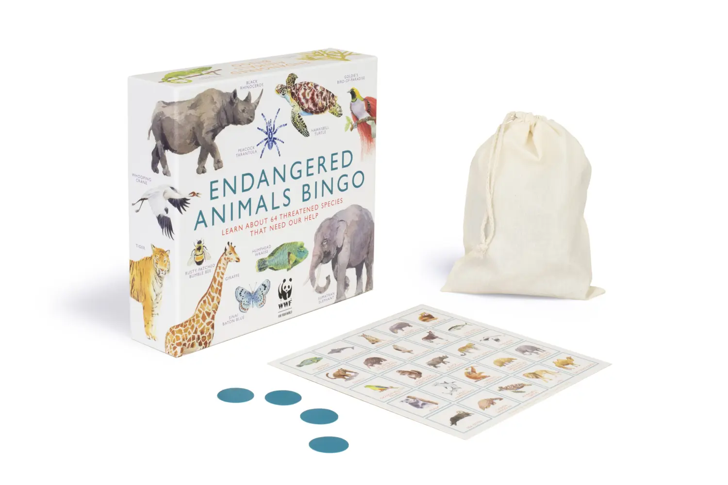 Bild: 9781913947798 | Endangered Animals Bingo | Lizzie Williams | Spiel | Brettspiel | 2022