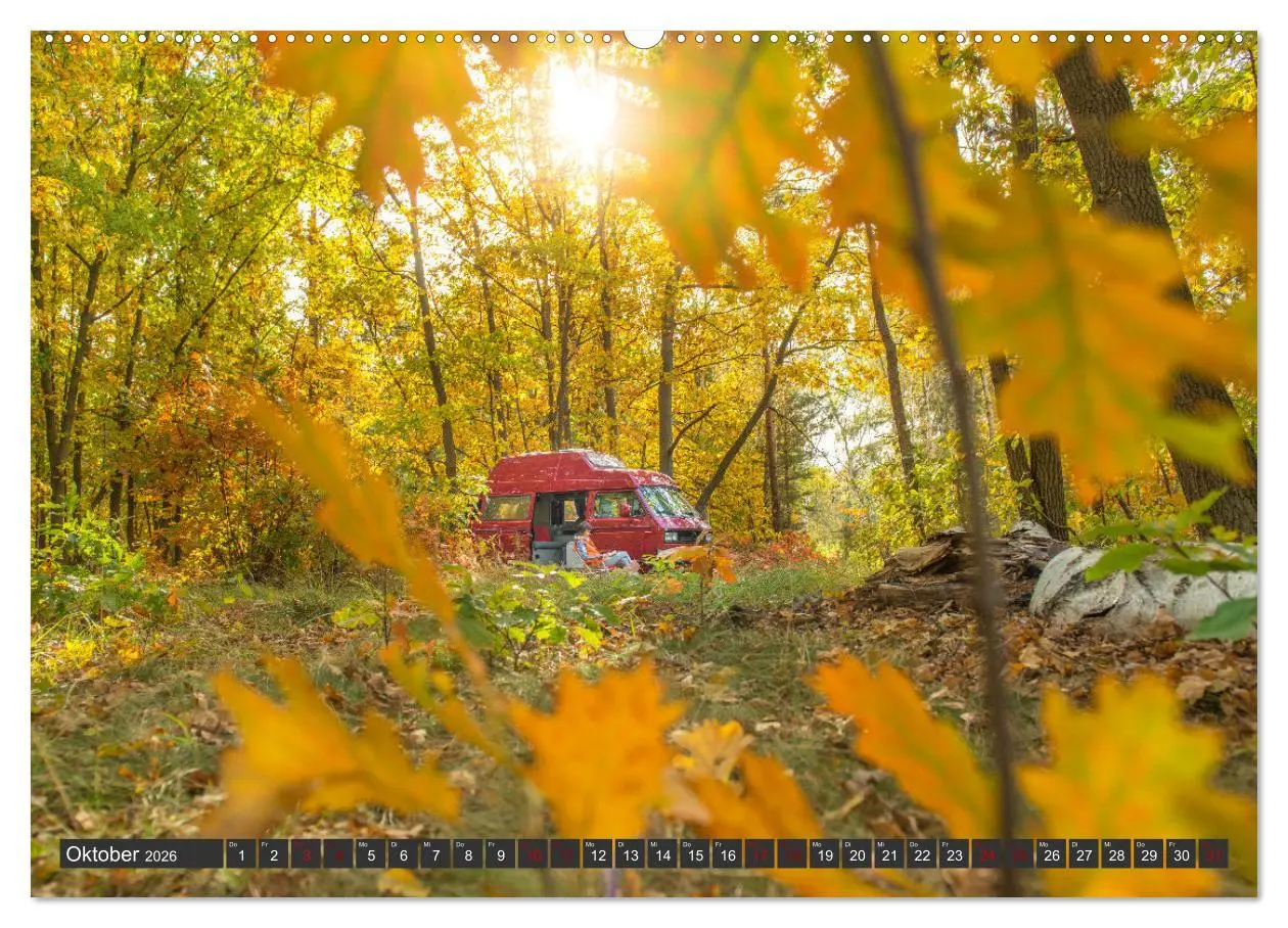 Bild: 9783457597798 | Vanlife - Glücklich auf vier Rädern (Wandkalender 2026 DIN A2...