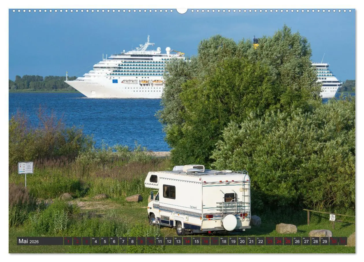 Bild: 9783457597798 | Vanlife - Glücklich auf vier Rädern (Wandkalender 2026 DIN A2...