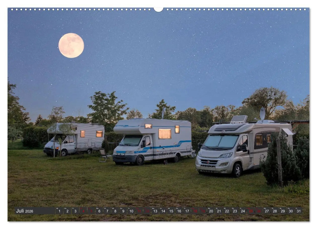 Bild: 9783457597798 | Vanlife - Glücklich auf vier Rädern (Wandkalender 2026 DIN A2...