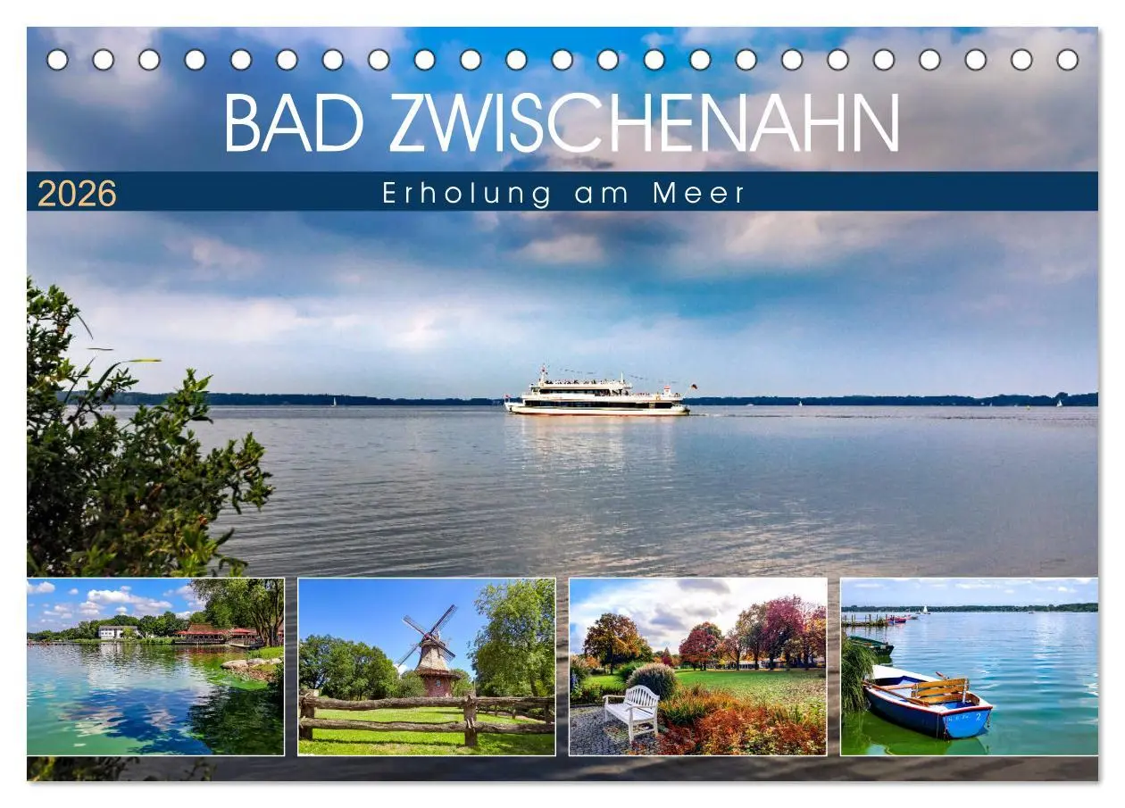 Cover: 9783457737798 | Bad Zwischenahn - Erholung am Meer (Tischkalender 2026 DIN A5...