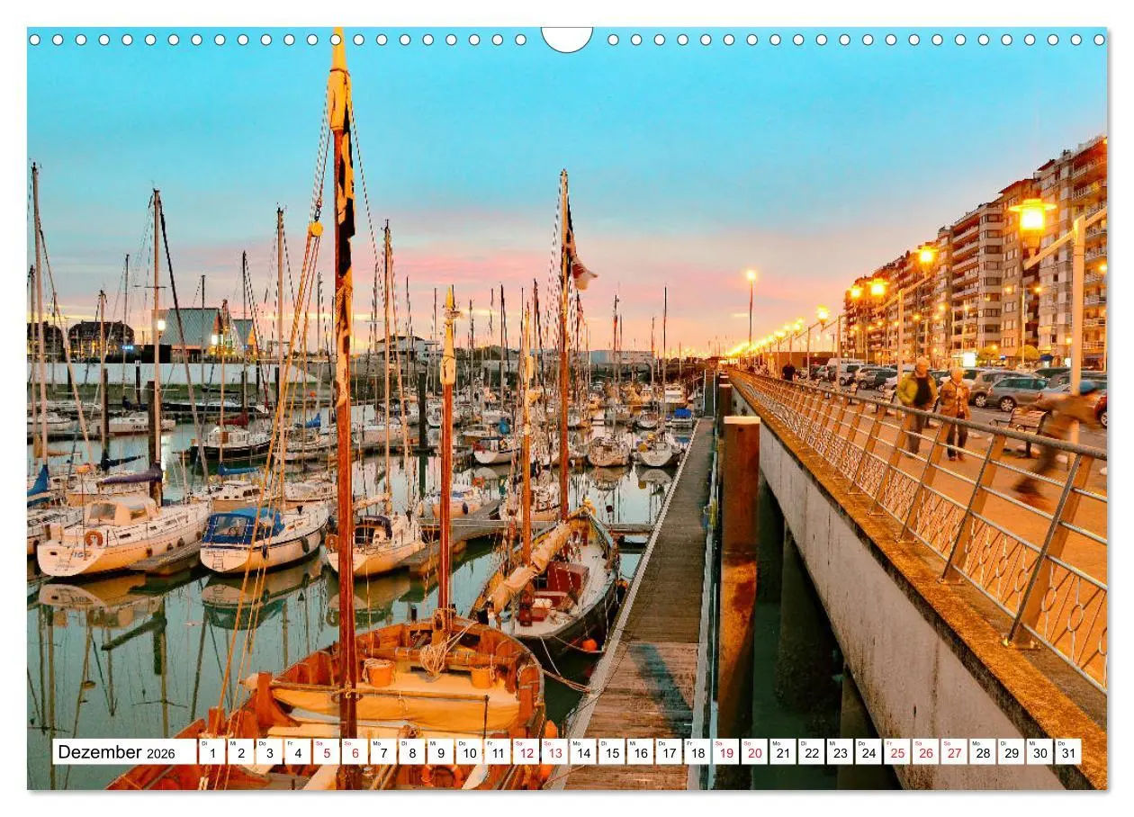 Bild: 9783457807798 | Blankenberge - belgischer Küstenort (Wandkalender 2026 DIN A3...