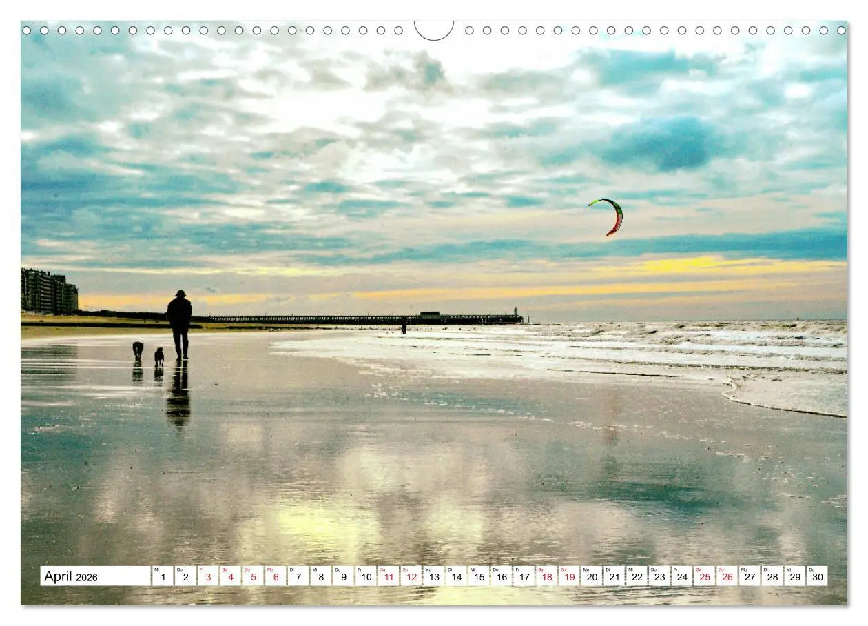 Bild: 9783457807798 | Blankenberge - belgischer Küstenort (Wandkalender 2026 DIN A3...