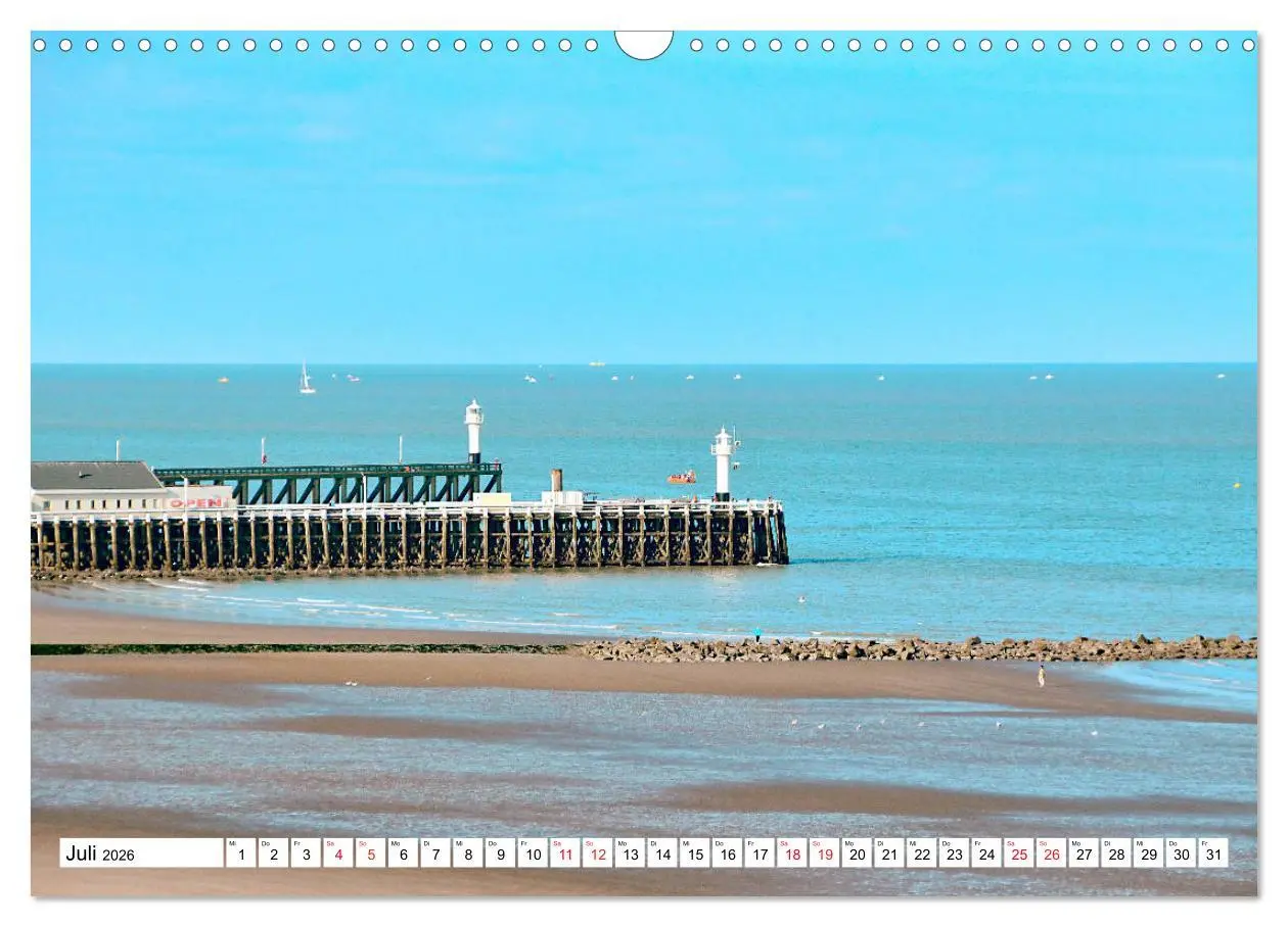 Bild: 9783457807798 | Blankenberge - belgischer Küstenort (Wandkalender 2026 DIN A3...