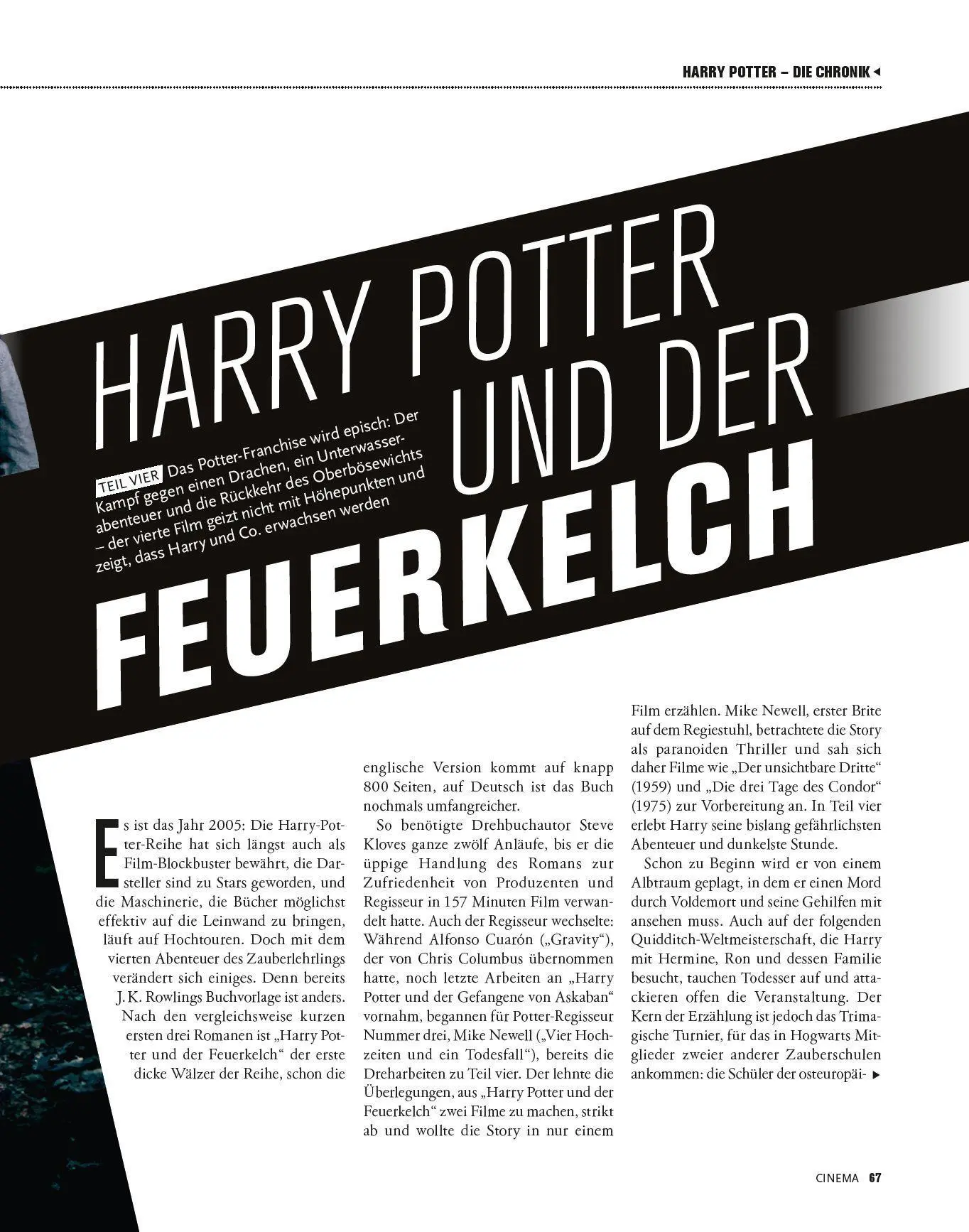 Bild: 9783833247798 | Cinema präsentiert: Harry Potter - Die Chronik (Erweiterte Neuausgabe)