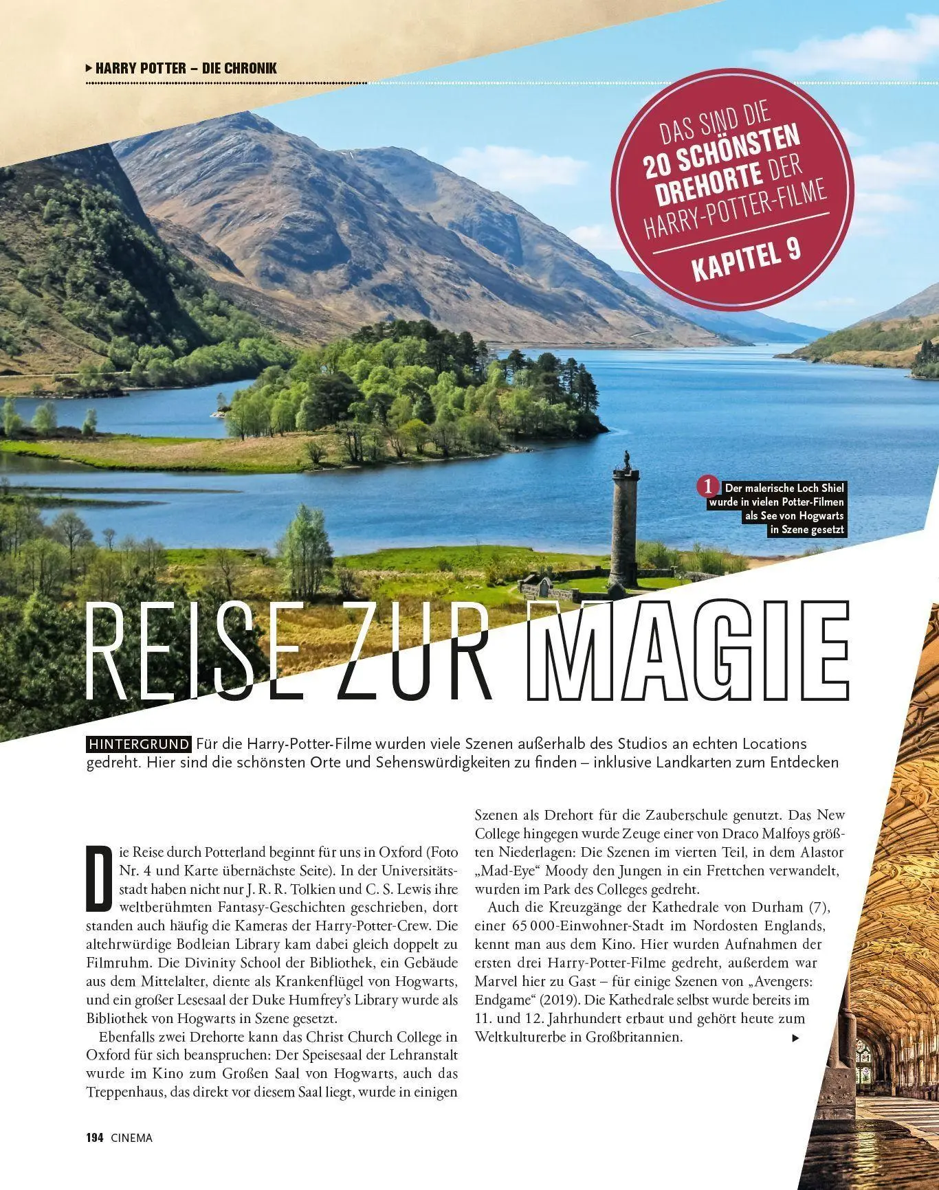 Bild: 9783833247798 | Cinema präsentiert: Harry Potter - Die Chronik (Erweiterte Neuausgabe)