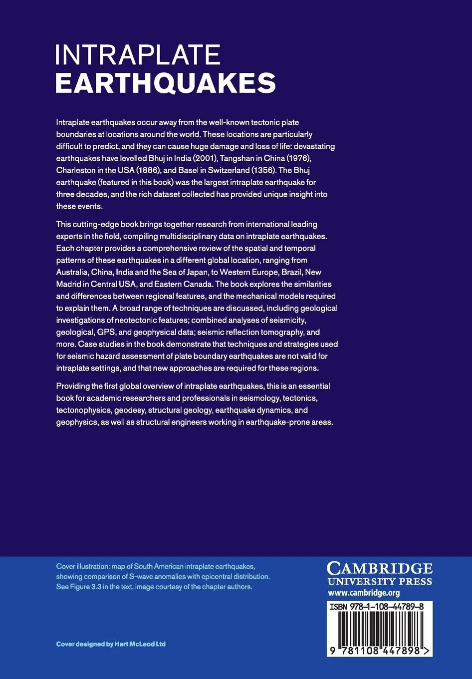 Rückseite: 9781108447898 | Intraplate Earthquakes | Pradeep Talwani | Taschenbuch | Englisch