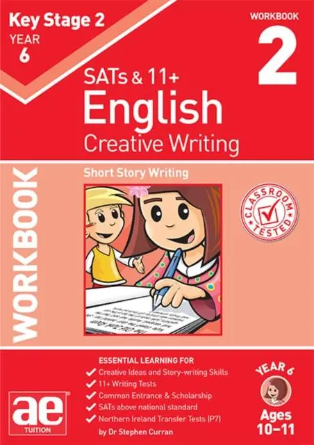 Cover: 9781910107898 | KS2 Creative Writing Year 6 Workbook 2 | Short Story Writing | Curran