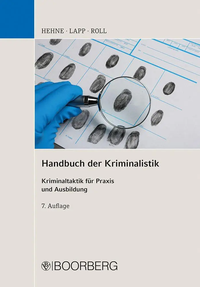 Cover: 9783415077898 | Handbuch der Kriminalistik | Kriminaltaktik für Praxis und Ausbildung