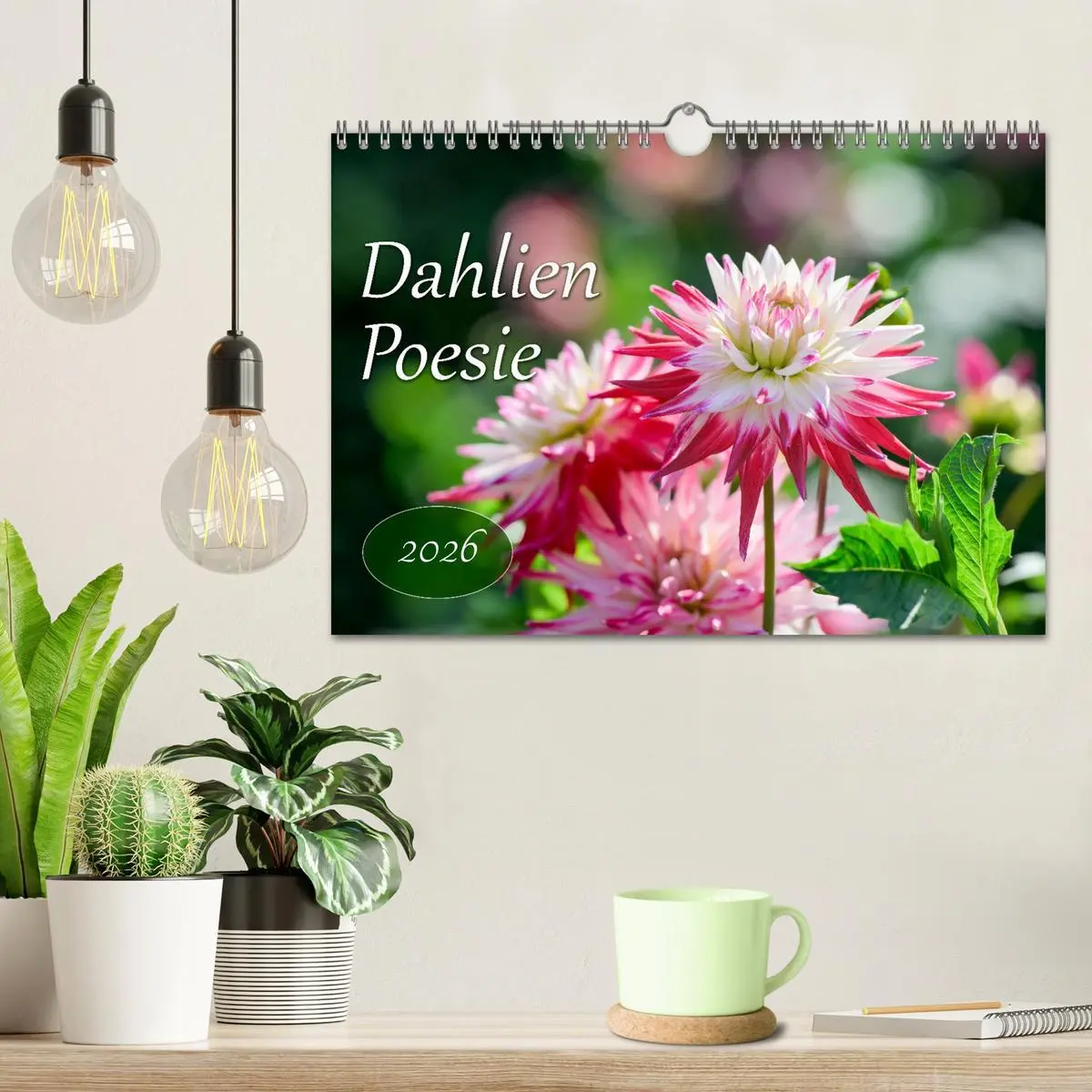 Bild: 9783457347898 | Dahlien Poesie (Wandkalender 2026 DIN A4 quer), CALVENDO...