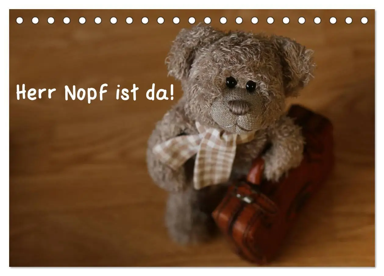 Cover: 9783516127898 | Herr Nopf ist da! (Tischkalender 2026 DIN A5 quer), CALVENDO...