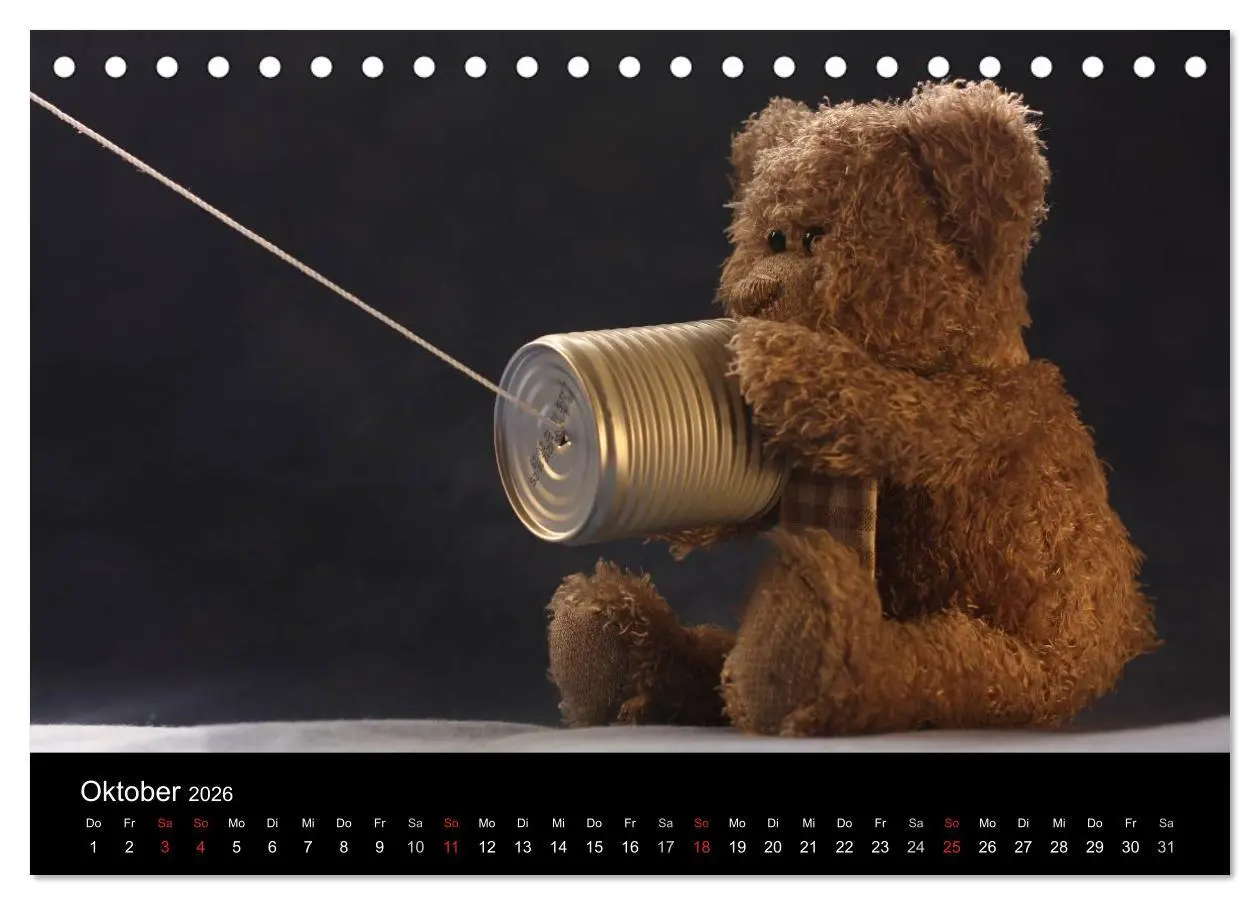 Bild: 9783516127898 | Herr Nopf ist da! (Tischkalender 2026 DIN A5 quer), CALVENDO...