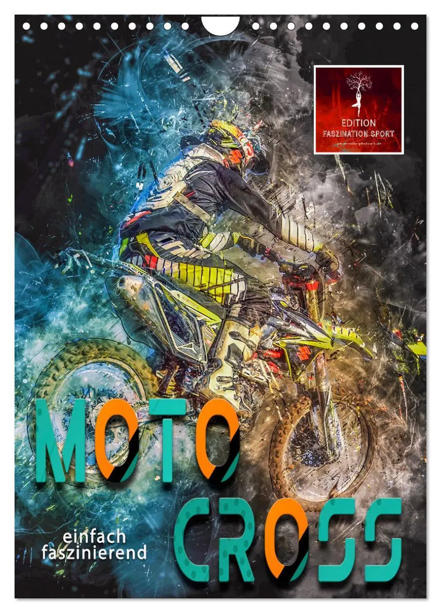 Cover: 9783516367898 | Motocross - einfach faszinierend (Wandkalender 2026 DIN A4 hoch),...