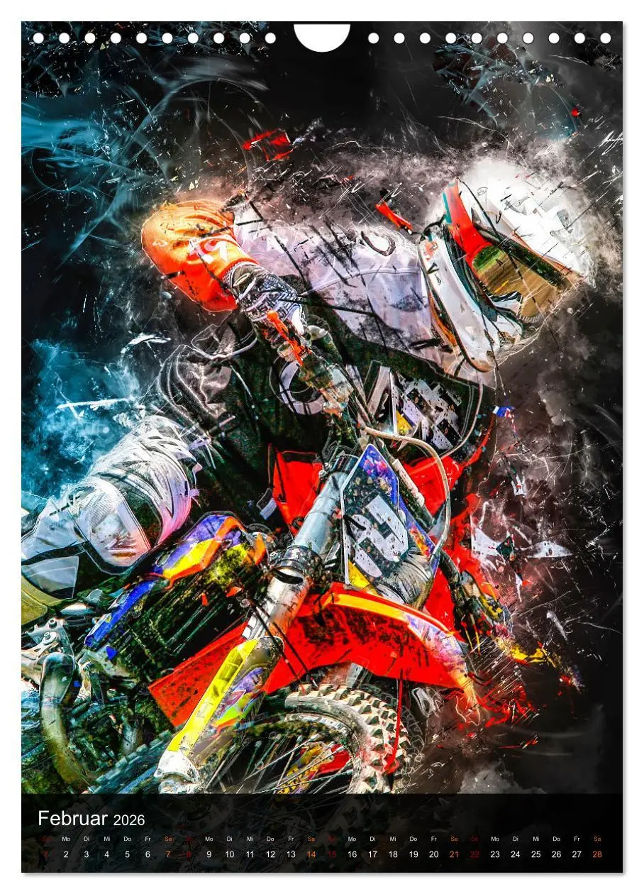 Bild: 9783516367898 | Motocross - einfach faszinierend (Wandkalender 2026 DIN A4 hoch),...