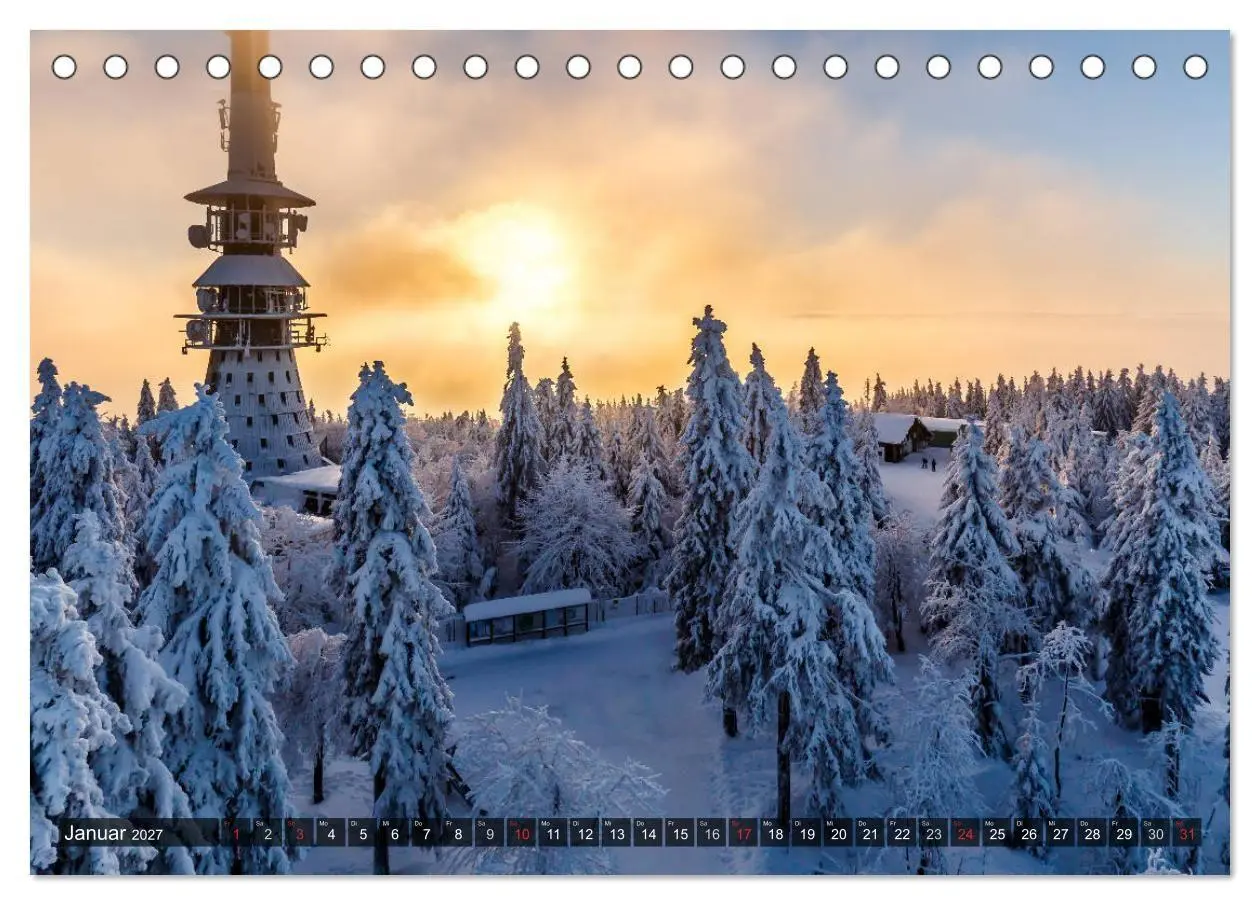 Bild: 9783569907898 | Zauberhaftes Fichtelgebirge (Tischkalender 2027 DIN A5 quer),...