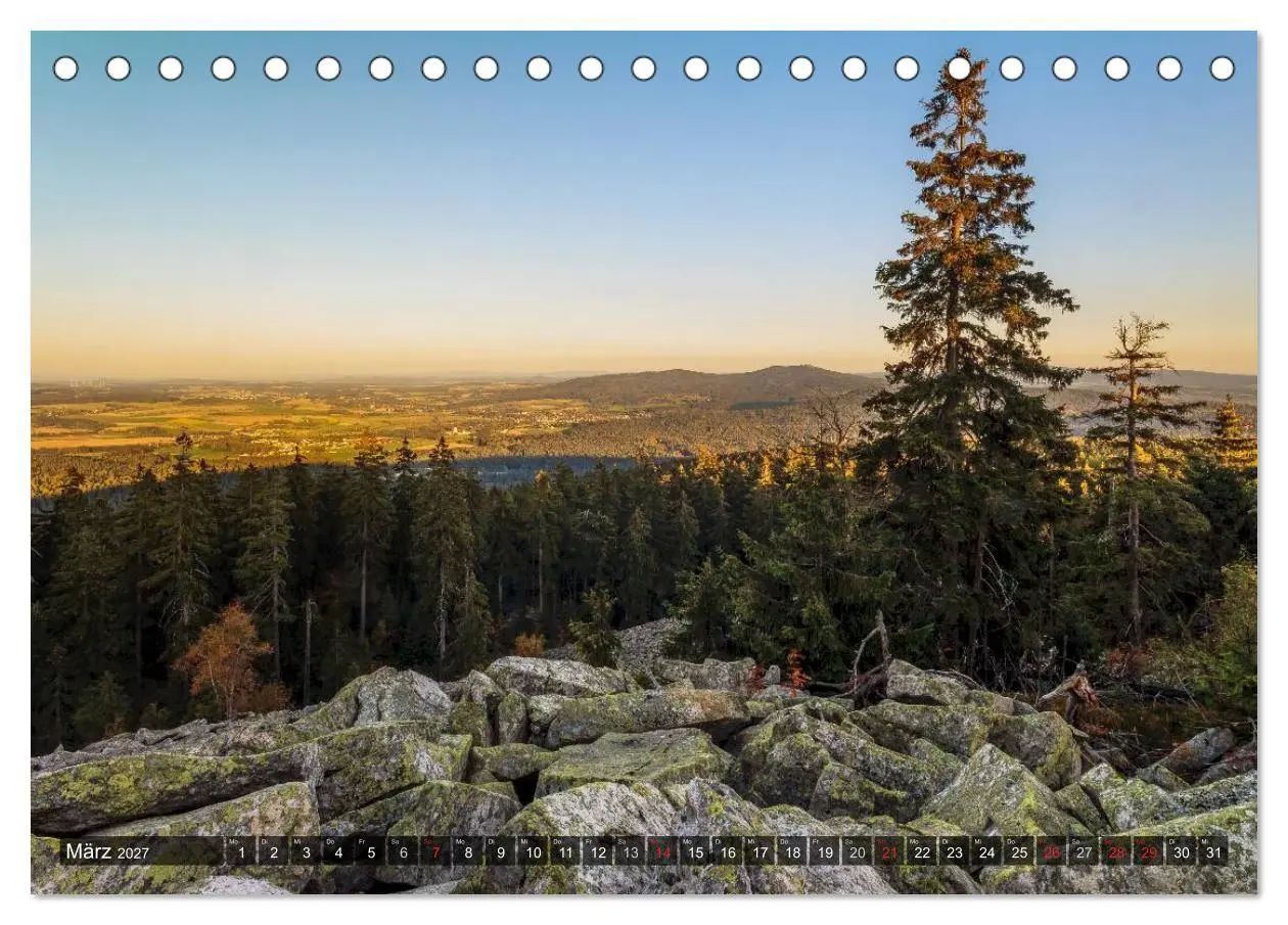 Bild: 9783569907898 | Zauberhaftes Fichtelgebirge (Tischkalender 2027 DIN A5 quer),...