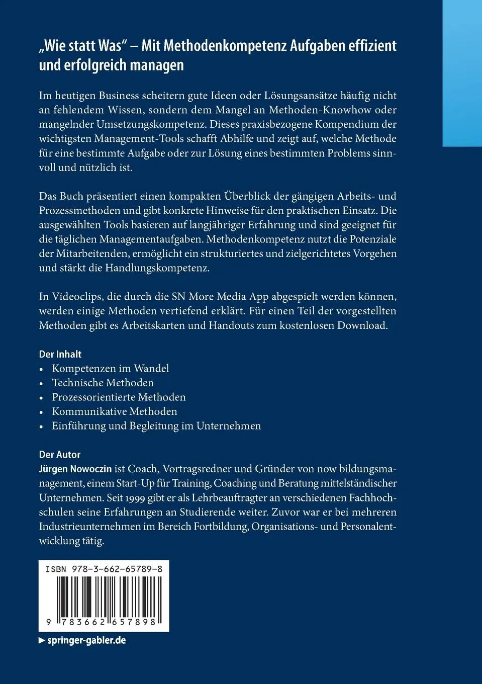 Rückseite: 9783662657898 | "Wie statt Was" - Mit Methodenkompetenz Aufgaben effizient und...