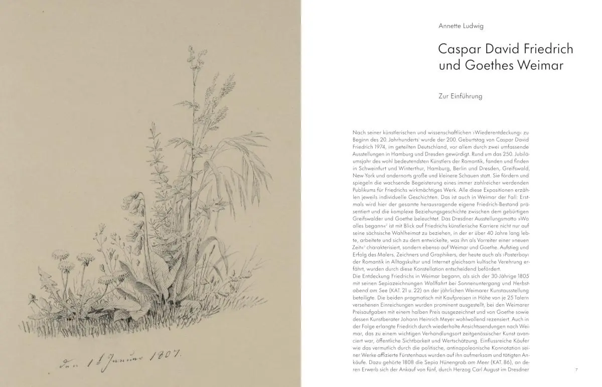 Bild: 9783775757898 | Caspar David Friedrich, Goethe und die Romantik in Weimar | Buch