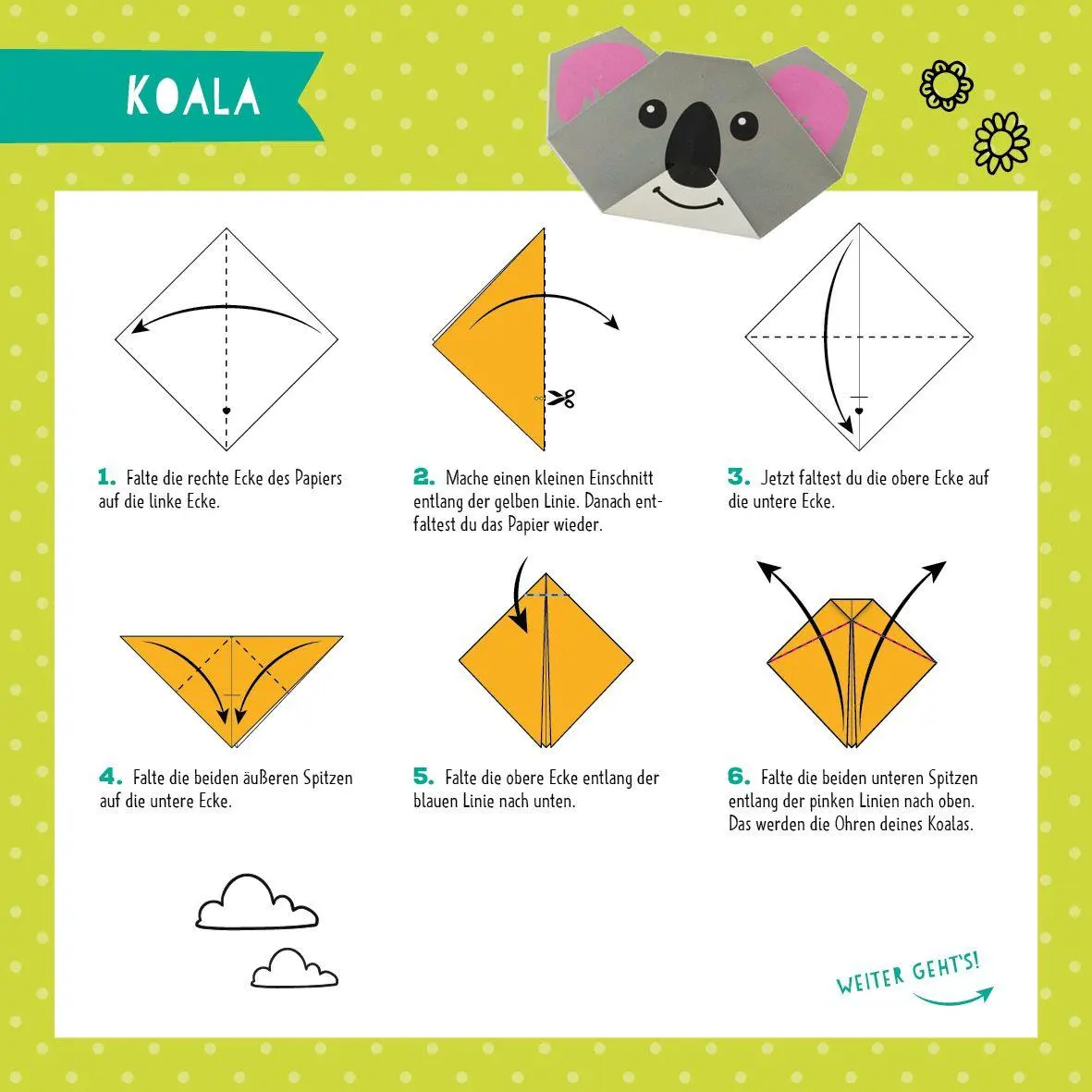 Bild: 9783863557898 | Bastel-Kids - Papierfalten im Quadrat | Thade Precht | Taschenbuch
