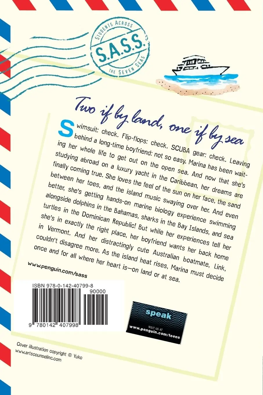 Rückseite: 9780142407998 | Girl Overboard | Aimee Ferris | Taschenbuch | Englisch | 2007