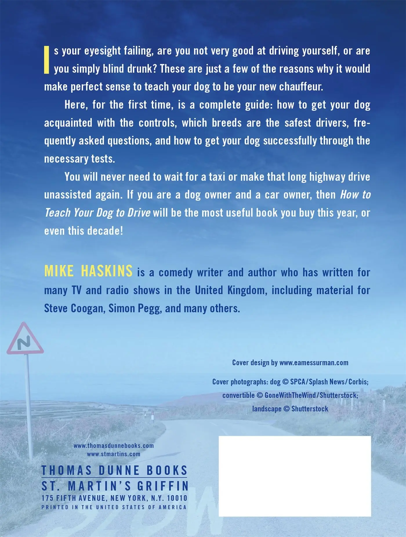Rückseite: 9781250077998 | HOW TO TEACH YOUR DOG TO DRIVE | Mike Haskins | Taschenbuch | Englisch