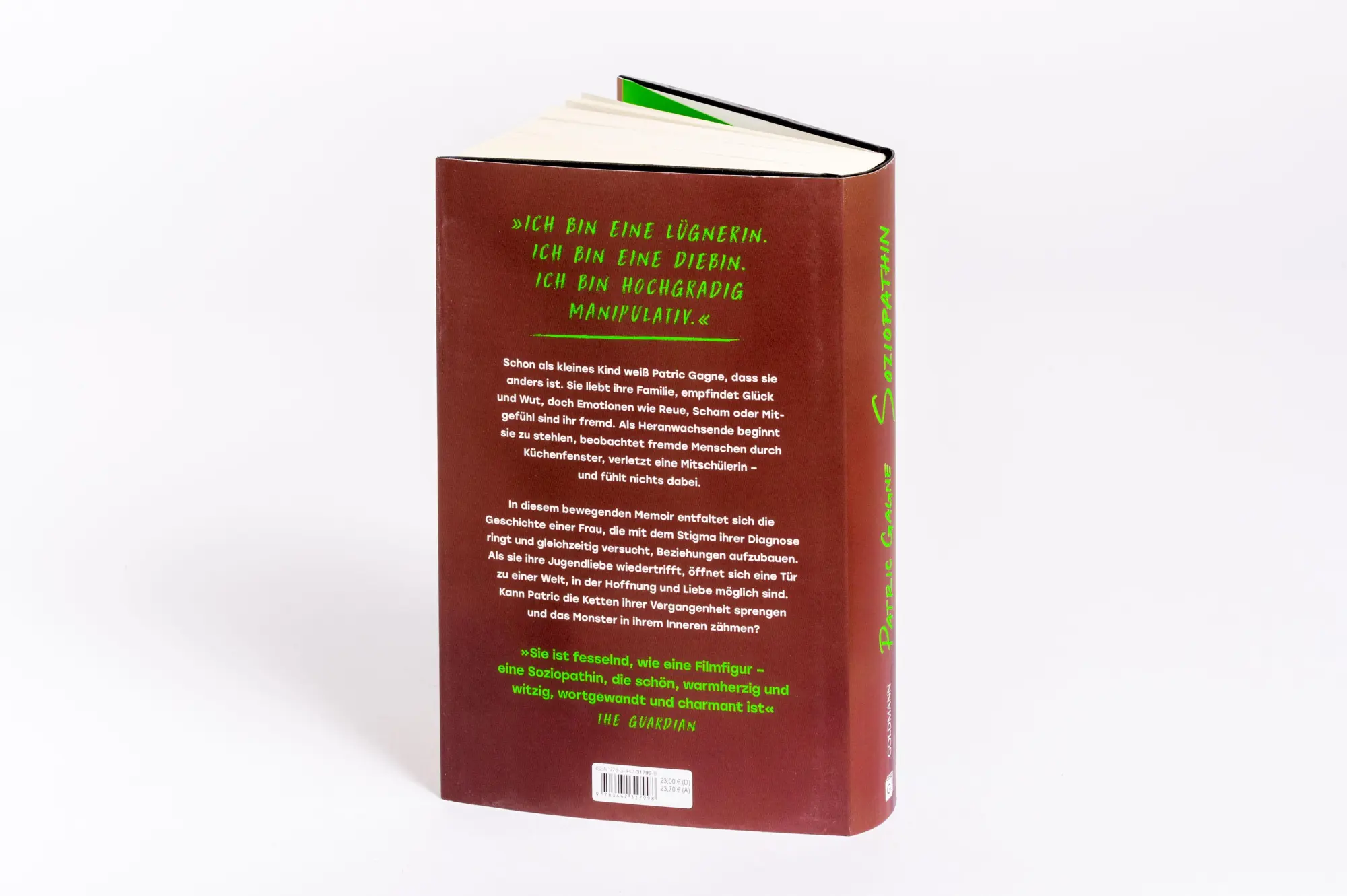 Bild: 9783442317998 | Soziopathin | Meine Geschichte - Der New York Times-Bestseller | Gagne