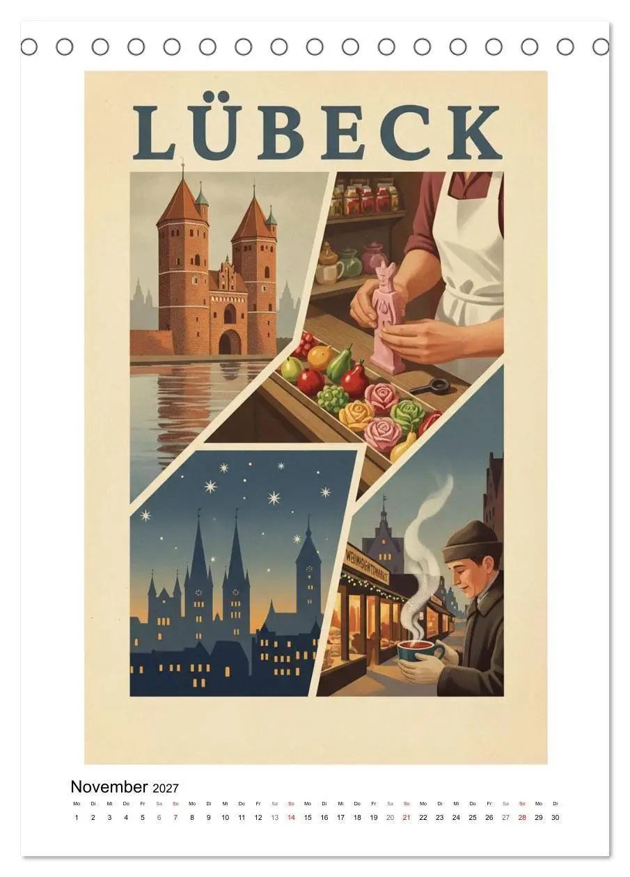 Bild: 9783516807998 | Sehnsucht Deutschland - Die Mid-Century Collection (Tischkalender...
