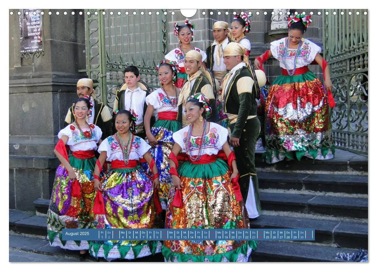 Bild: 9783435758098 | Mexiko - Land der Farben (Wandkalender 2025 DIN A3 quer), CALVENDO...