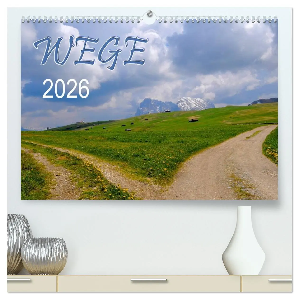 Cover: 9783516178098 | Wege 2026 (hochwertiger Premium Wandkalender 2026 DIN A2 quer),...