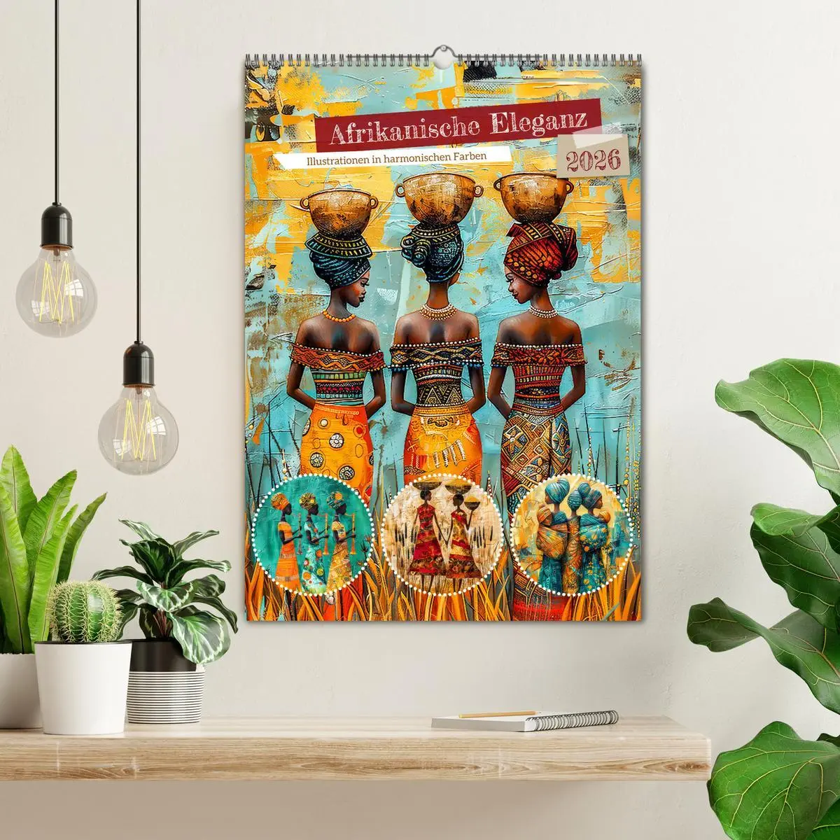 Bild: 9783516248098 | Afrikanische Eleganz - Illustrationen in harmonischen Farben...