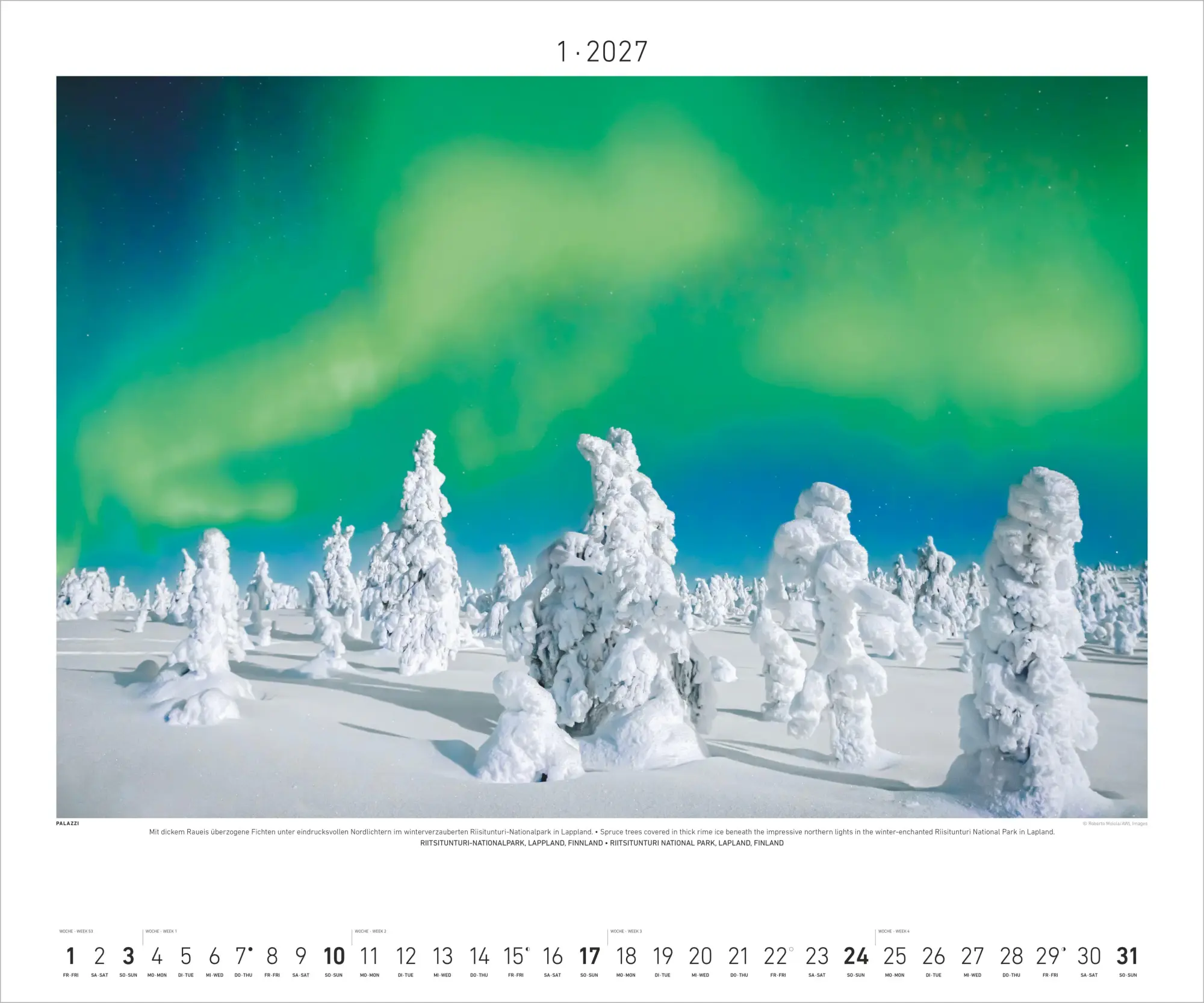 Bild: 4069095018198 | Polarlicht 2027 | Neumann Verlage GmbH &amp; Co KG | Kalender | 14 S.