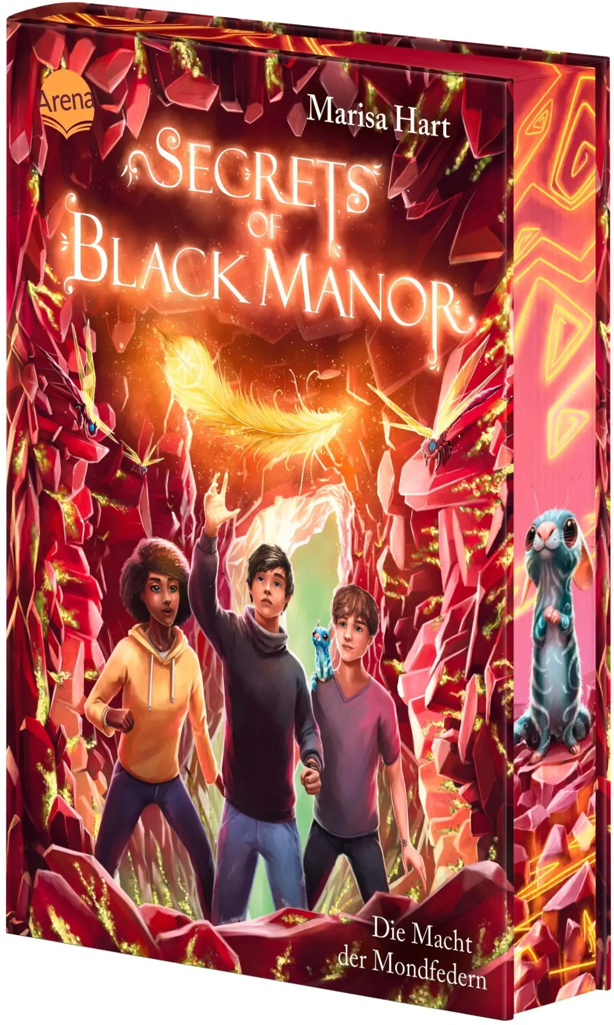 Cover: 9783401608198 | Secrets of Black Manor (2). Die Macht der Mondfedern | Marisa Hart