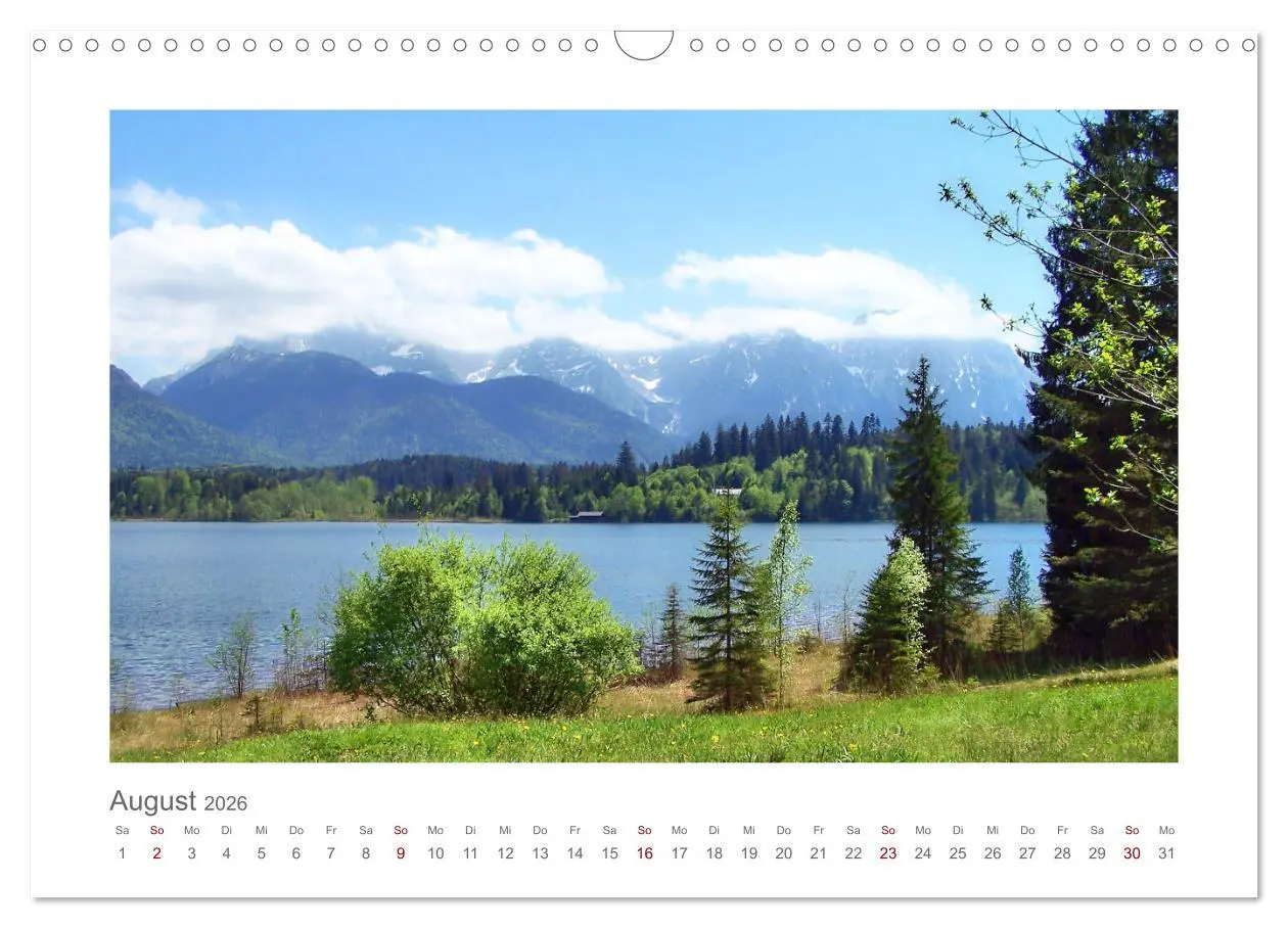 Bild: 9783457528198 | Mein Barmsee - Rund um die Perle im Werdenfelser Land (Wandkalender...