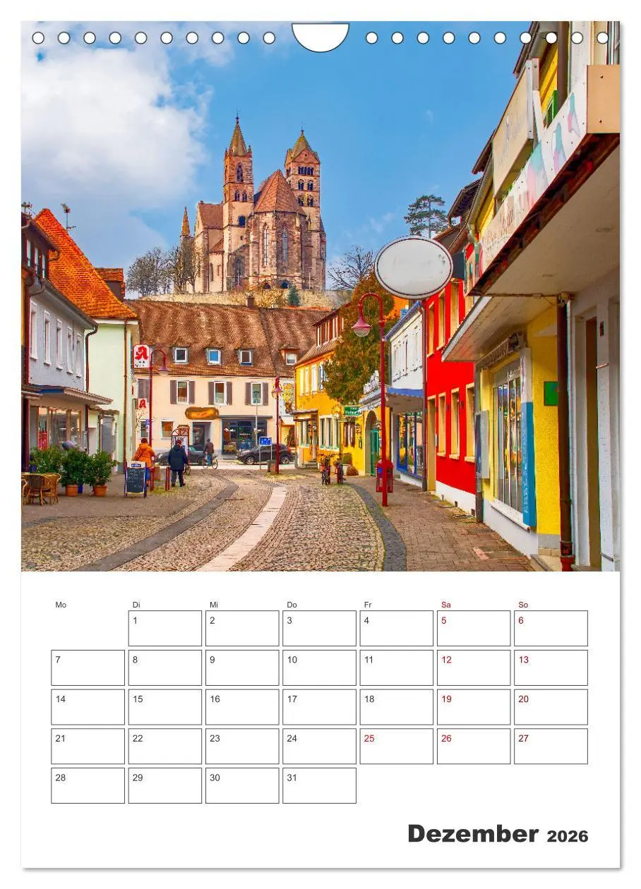 Bild: 9783516308198 | Breisach - Reiseplaner (Wandkalender 2026 DIN A4 hoch), CALVENDO...