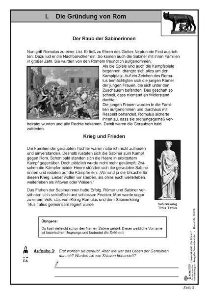 Bild: 9783866328198 | Lernwerkstatt Die Römer / Ausgabe SEK I | Wolfgang Wertenbroch | 60 S.
