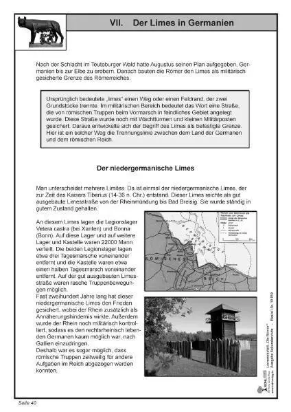 Bild: 9783866328198 | Lernwerkstatt Die Römer / Ausgabe SEK I | Wolfgang Wertenbroch | 60 S.