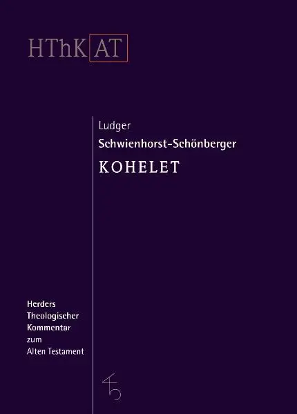 Cover: 9783451268298 | Kohelet | Ludger Schwienhorst-Schönberger | Buch | 572 S. | Deutsch