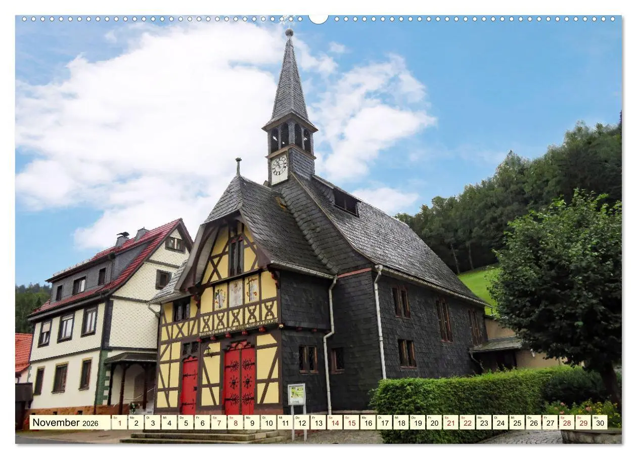 Bild: 9783457448298 | Fachwerkhäuser - Kirchen in Thüringen (hochwertiger Premium...