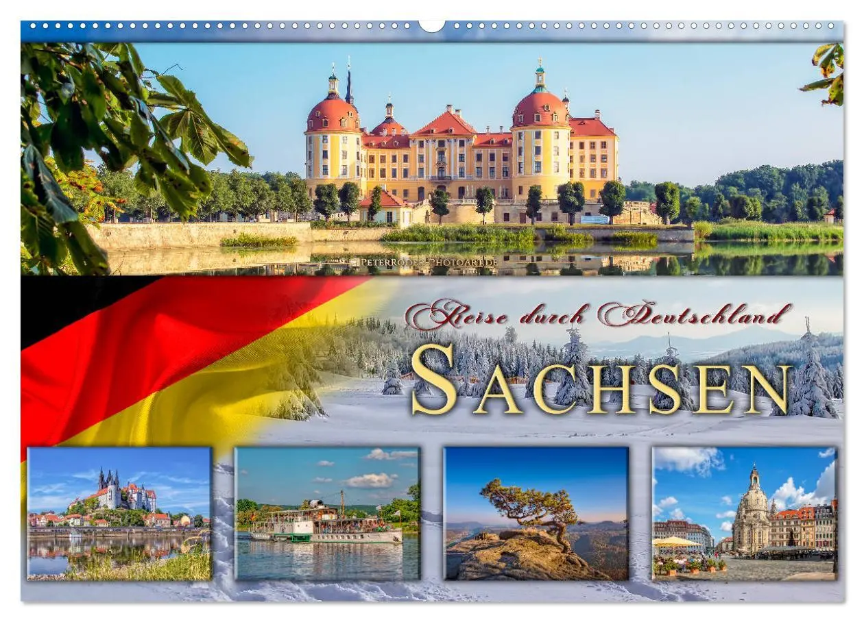 Cover: 9783457828298 | Reise durch Deutschland - Sachsen (Wandkalender 2026 DIN A2 quer),...