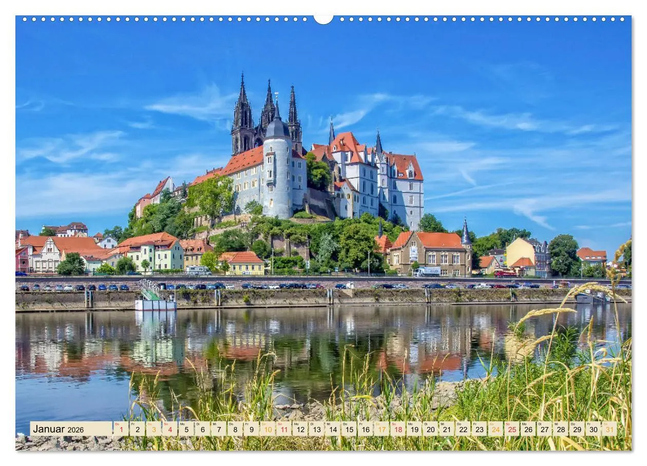 Bild: 9783457828298 | Reise durch Deutschland - Sachsen (Wandkalender 2026 DIN A2 quer),...