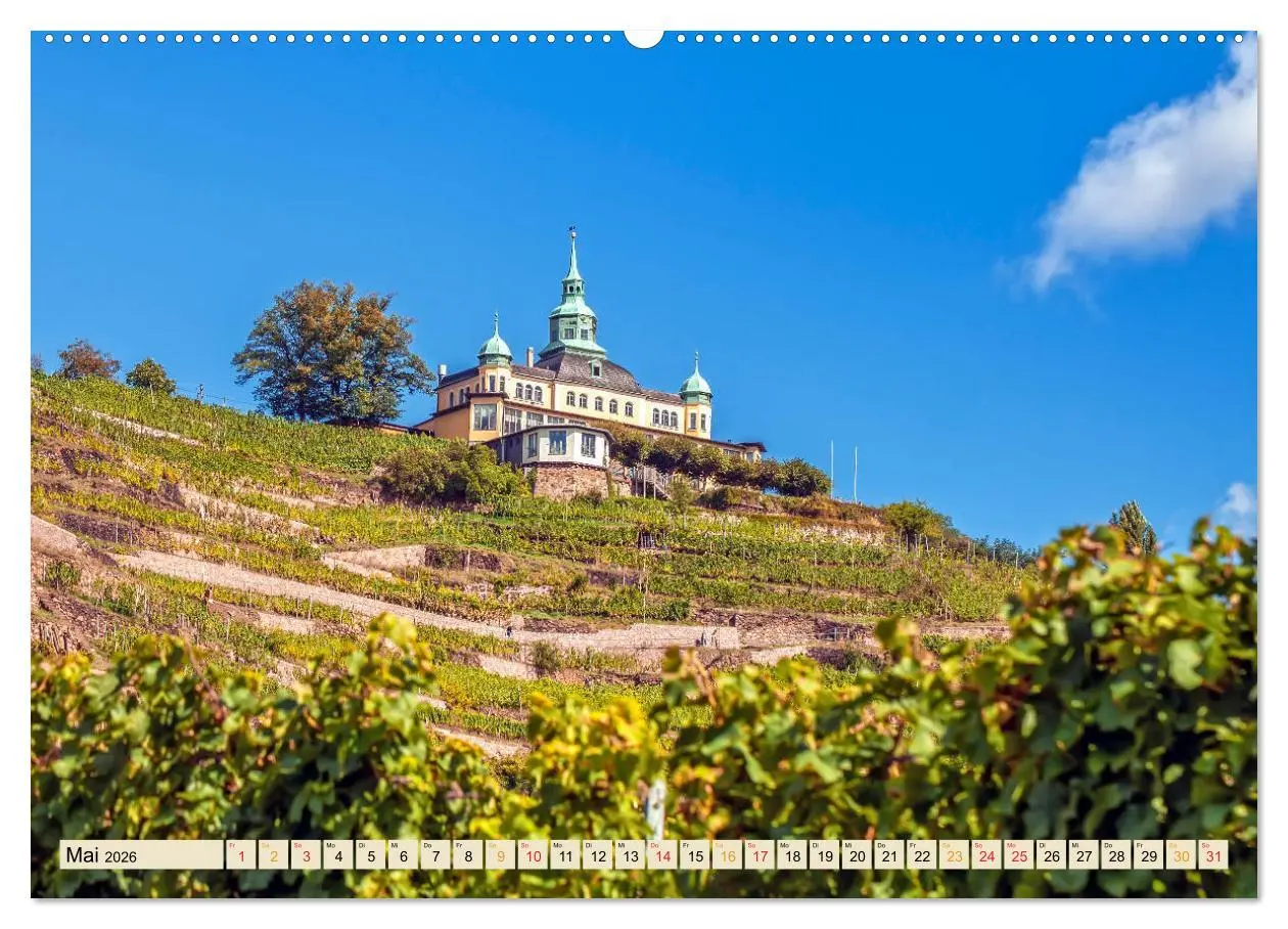 Bild: 9783457828298 | Reise durch Deutschland - Sachsen (Wandkalender 2026 DIN A2 quer),...