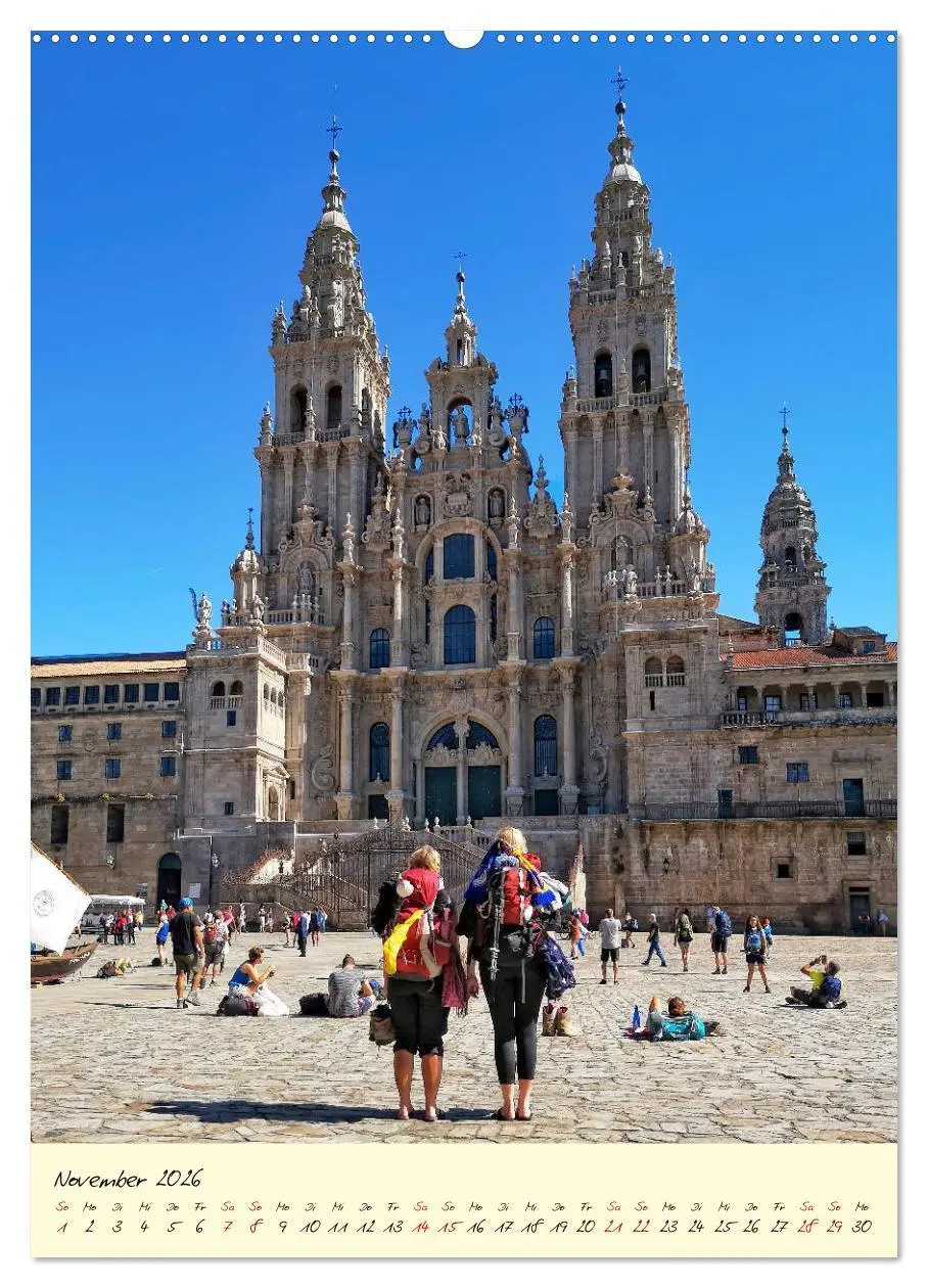 Bild: 9783516398298 | Buen Camino - Auf dem Jakobsweg - Camino Francés (Wandkalender 2026...