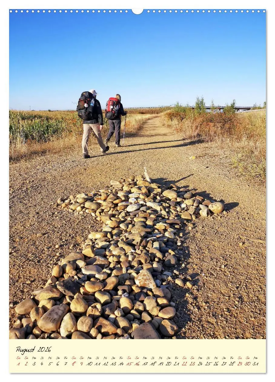 Bild: 9783516398298 | Buen Camino - Auf dem Jakobsweg - Camino Francés (Wandkalender 2026...